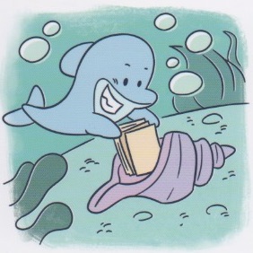 il topolino guarda sotto il letto