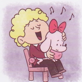 il bambino canta