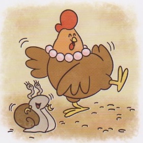 gallina e lumaca ballano